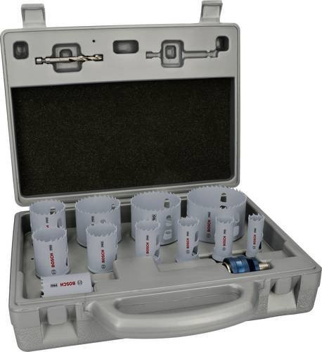 Bosch PRO Multi Material PC Plus Lochsägen-Set aus Edelstahl in Grau, 14-teilig - Bild 1