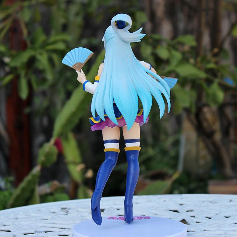 Yiran toy 1 Kono Subarashii Sekai ni Shukufuku o! Aqua Actionfigur PVC meergrün - Bild 3
