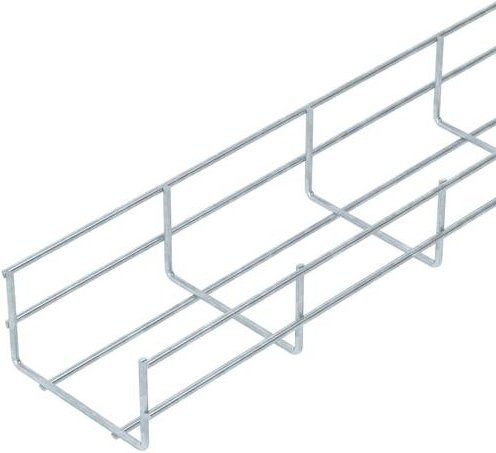 OBO Bettermann Gitterrinne 6000122 B/H: 100,00 mm x 55,00 mm, Länge: 3 m - Bild 1