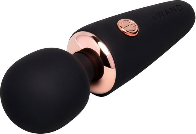 Massagestab Mini Vibe Microwand in Schwarz im kompakten Reiseformat - Bild 1