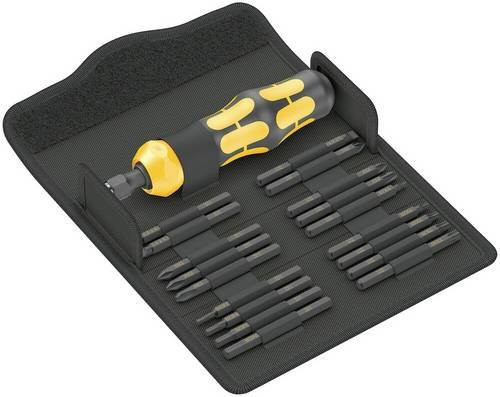 Wera Kraftform Kompakt 900 Set 1 Bit-Schraubendreher-Set, 19-teilig, Schwarz-Gelb - Bild 1