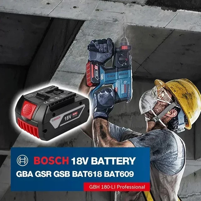 Bosch Professional Lithium-Ionen-Akku 18V 6,0 Ah Schwarz - Bild 1