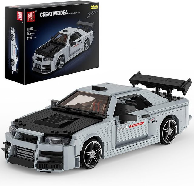Mould King Sportwagen-Modell, Auto-Bauset, 1:12 Maßstab, 1471 Teile, ab 14 Jahren - Bild 1
