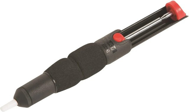 LUX-TOOLS Entlötsauger aus Aluminium in Schwarz - Bild 1