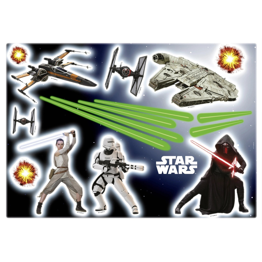 Komar Star Wars Dekosticker bunt B/H: 50 x 70 cm - Bild 2