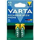 Varta PhonePower AA Mignon Akku NiMH 1600 mAh 1.2V, 2 Stück - Bild 5