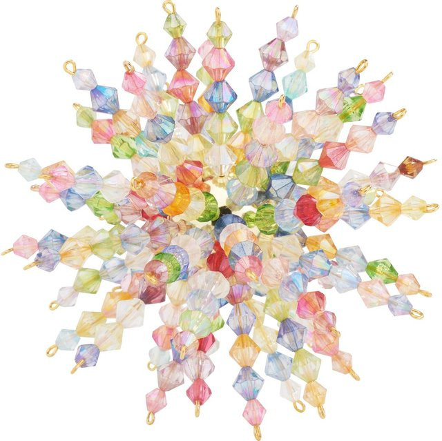 Zauberperle Perlenstern-Komplettset Multi Crystal in Multicolor für die Weihnachtszeit - Bild 1