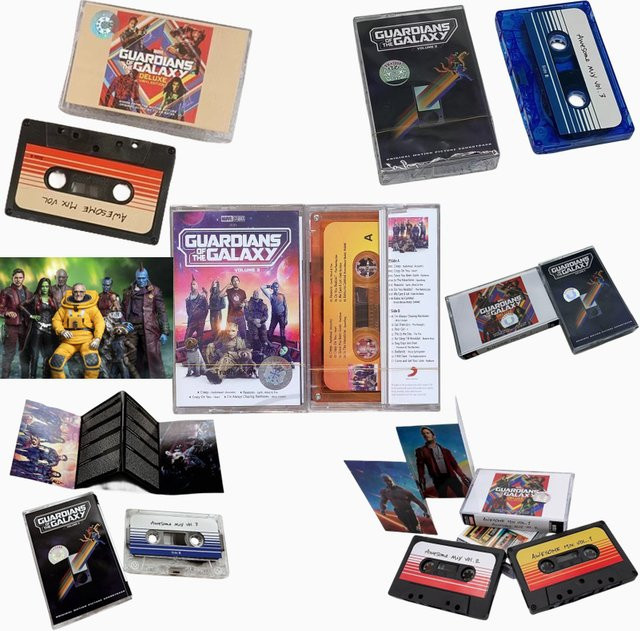 TAKARA TOMY Marvel Avengers Guardians of the Galaxy Musik Tape, Spielzeug - Bild 1