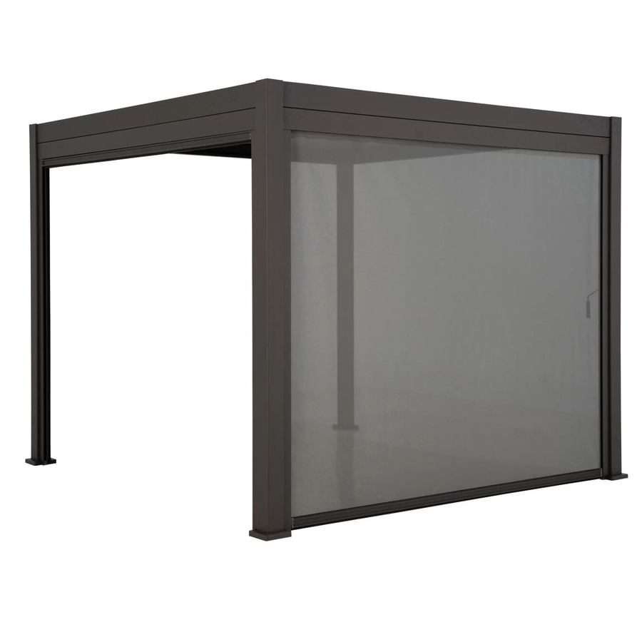 Leco Rollo für Lamellenpergola Deluxe in Anthrazit, Breite: 279 cm, Höhe: 236 cm - Bild 3
