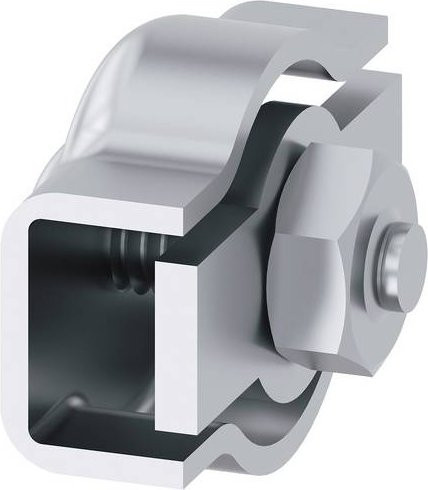 Siemens 3SE7943-1AB Seilklemme simplex in Silber aus Stahl, 4er Set - Bild 1