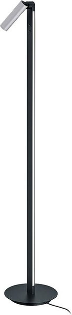 Bankamp Spot F6139 LED-Stehleuchte aus Aluminium in Silber/Grau mit dim2warm Funktion und Ausrichtung rechts - Bild 1