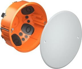KAISER Verbindungsdose O-range ECON in Orange, Durchmesser: 12 cm, Tiefe: 6,5 cm, luftdicht - Bild 1