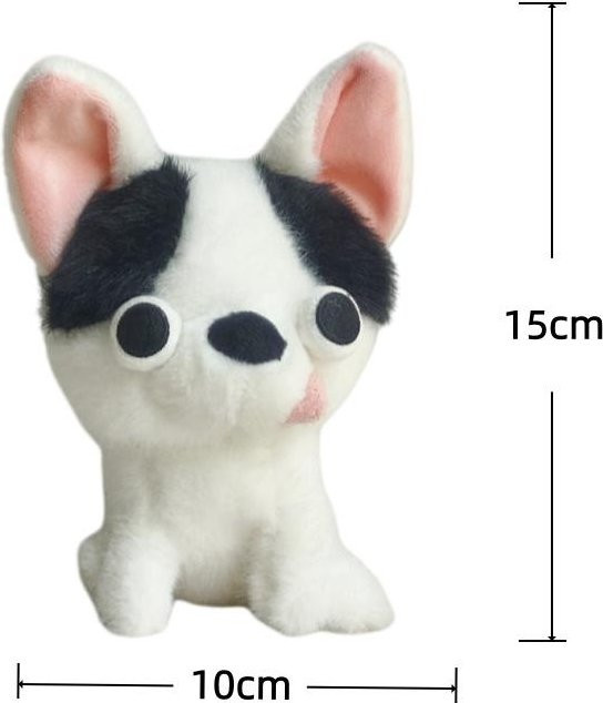 Yiran toy Chihuahua Plüschtier, Stoffpuppe, Weiß - Bild 1