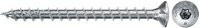 Fischer Power-Fast II Spanplattenschraube mit Senkkopf und Torx-Antrieb, verzinkter Stahl, Durchmesser: 4,5 mm, Länge: 50 mm - Bild 1