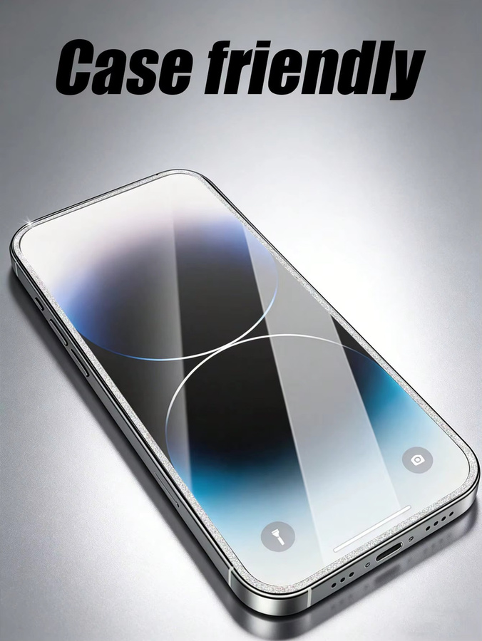 NNBILI 2 Stück Ultra-Klare Gehärtete Glas-Displayschutzfolie für iPhone 17 Pro Max und 17e, Kratzfest, Anti-Fingerabdruck, 9H Härte, Transparent - Bild 4