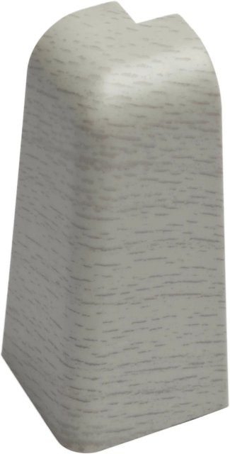 OBI Außenecke aus Kunststoff in Grau, 2 Stück, B/H: 60 x 20 mm - Bild 1