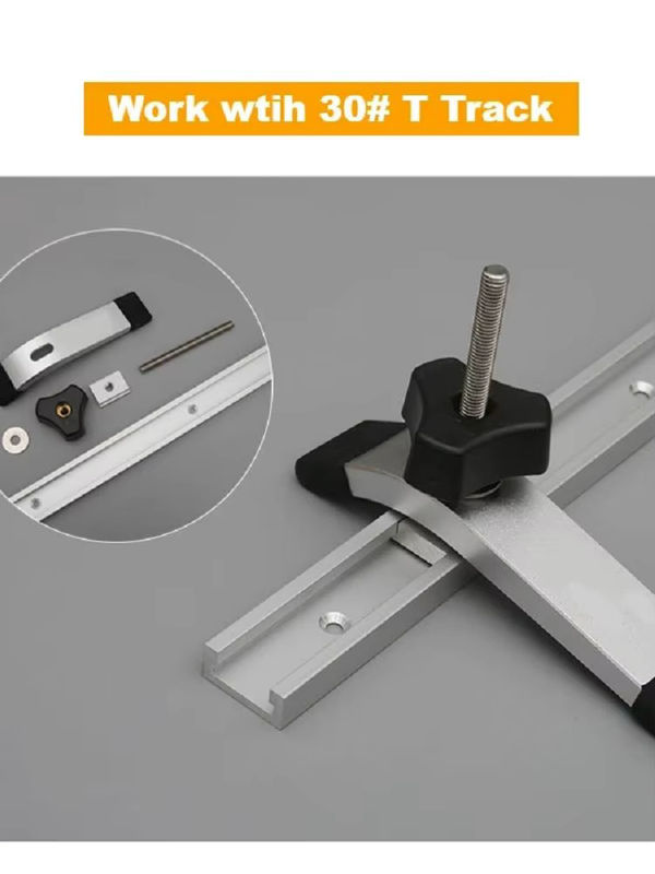 ETOPOO Holzbearbeitungsplatten-Pressblock mit T-Schraube und T-Gleitergriff - Bild 7