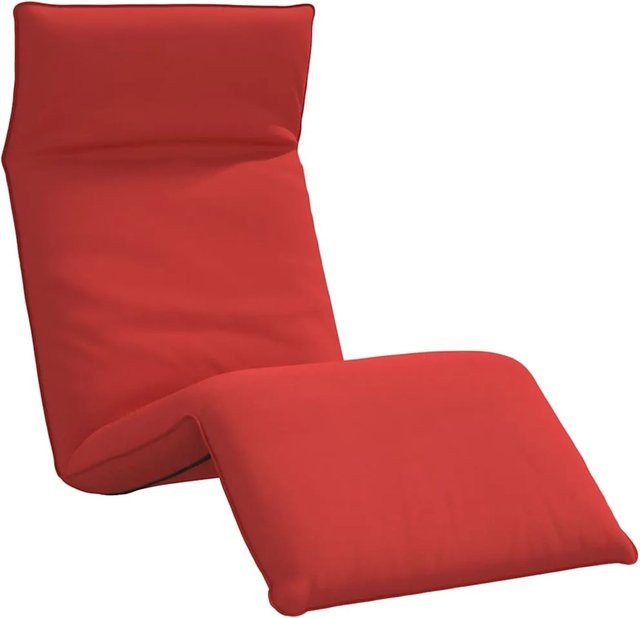 vidaXL Sonnenliege klappbar Rot aus Oxford-Gewebe, B/T/H: 175 x 54 x 8,5 cm - Bild 1