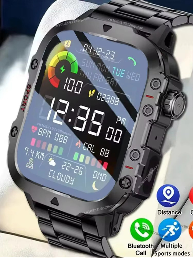 Ola Esporte Smartwatch, Silber, Herren, 2,01'' - Bild 6