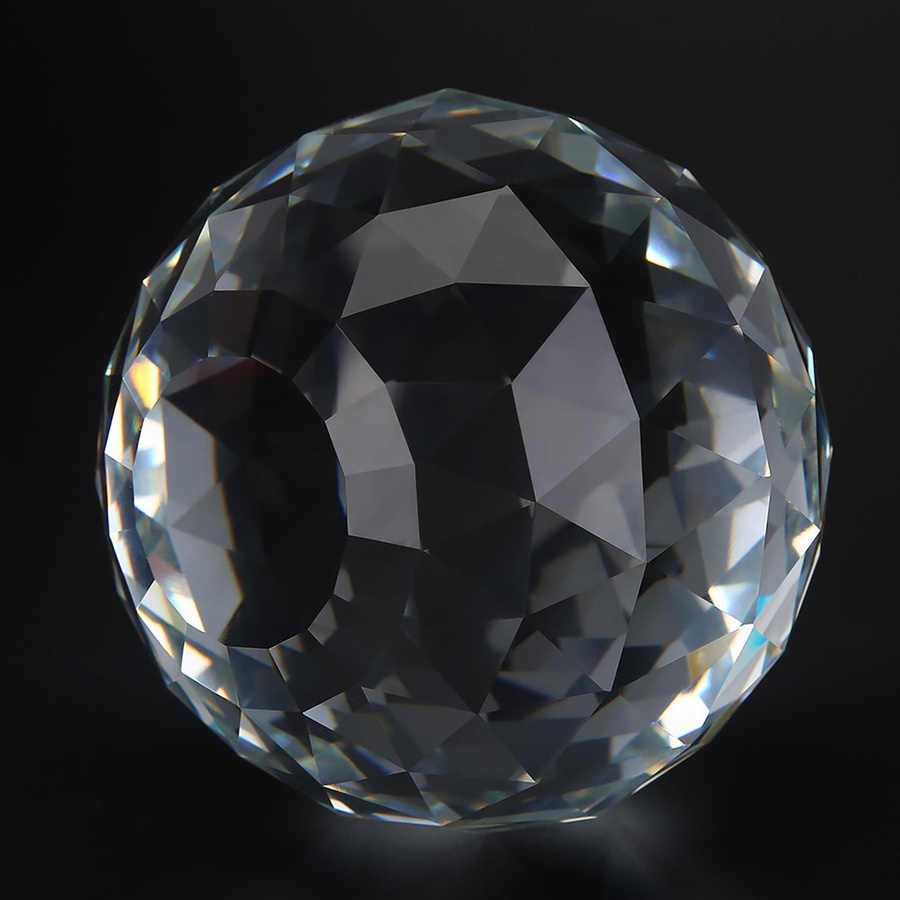 GoolRC Kristallglaskugel aus Glas, transparent, Durchmesser: 8 cm - Bild 3
