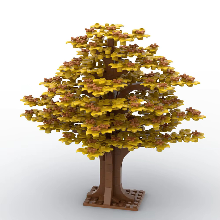 wishiot Große Baum Bausteine, DIY Garten, Puzzle Szene, Natur, Bunt / Mehrfarbig - Bild 2