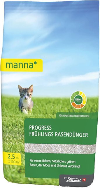 Manna Progress Frühlings Rasendünger mineralisch, 2,5 kg - Bild 1