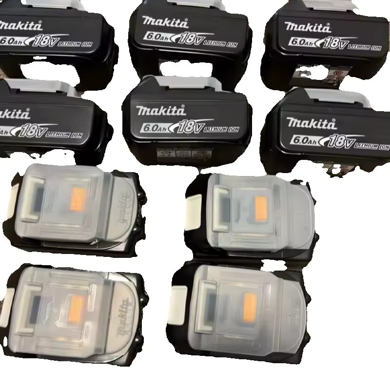 Makita 18V Li-Ionen-Akku 6000mAh in Schwarz für Elektrowerkzeuge wie Sägen und Gebläse - Bild 6