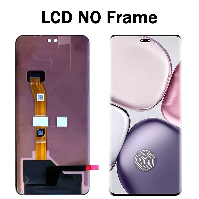 Huawei Honor X9c AMOLED Display mit 120Hz Touchscreen-Digitizer und Fingerabdrucksensor in Schwarz und Multicolour - Bild 5