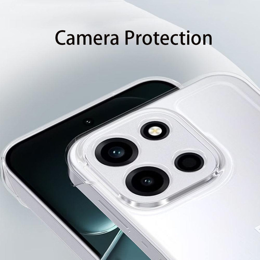 Transparente Rahmenlose Handyhülle für OnePlus Nord 6 5G mit harter Rückseite - Bild 3