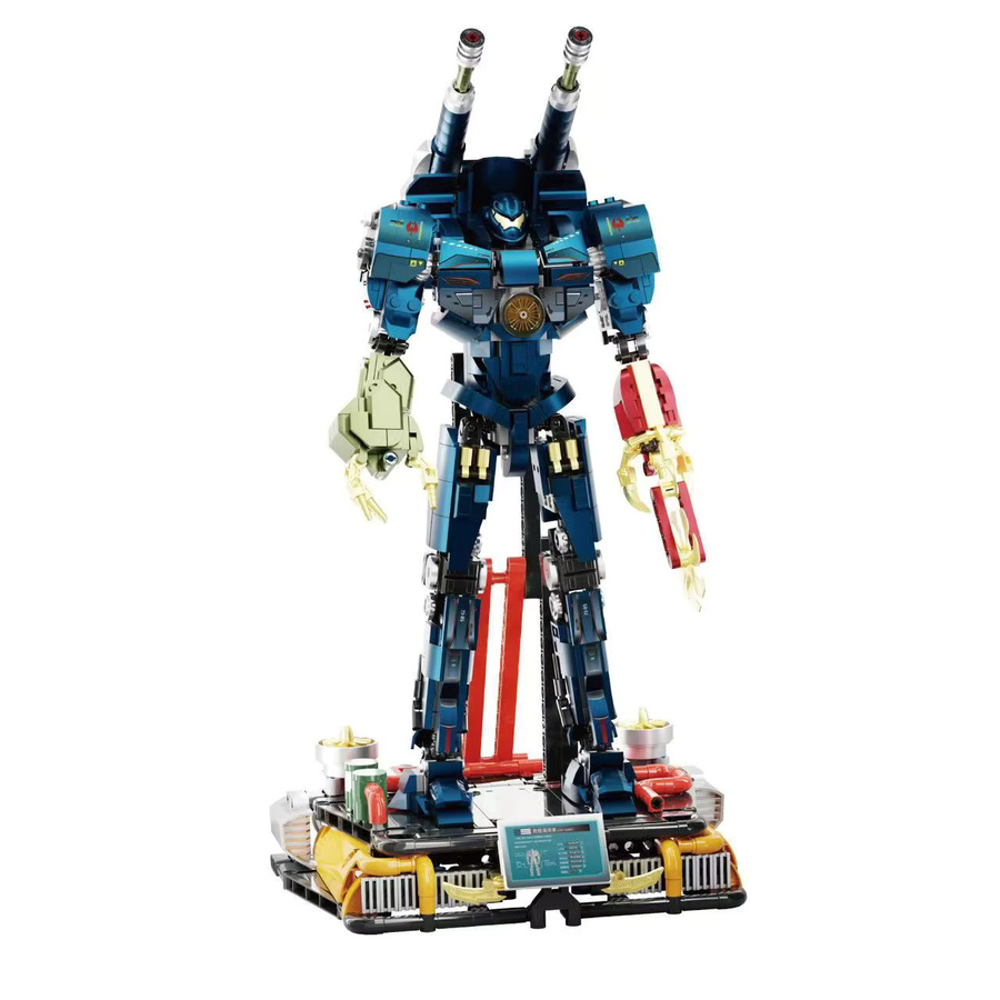 JAKI Mecha Roboter Bausteine Montage Set für Jungen aus Kunststoff - Bild 2