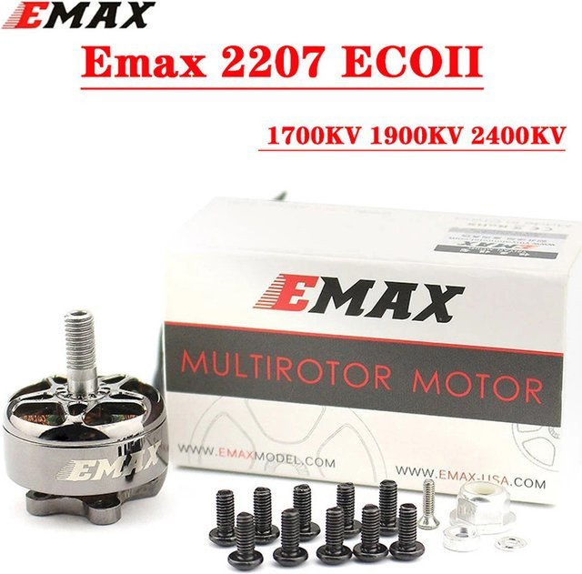 Emax ECOII 2207 FPV-Renndrohnenmotor in Silver - Bild 1