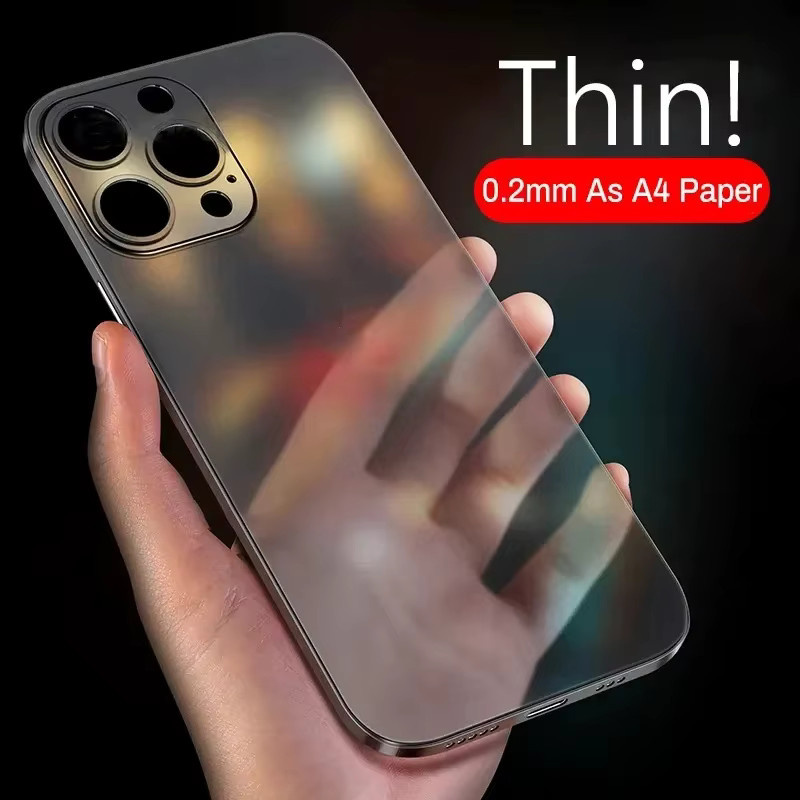 Transluzente Schutzhülle für Apple iPhone 14 Pro Max, 13, 12, 11 und 15, 16 Pro Max, Plus in Weiß - Bild 5