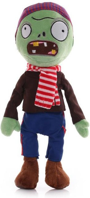 Plants Vs Zombies Pvz Zombie Yeti Delfinritter, Plüschtier, 30cm, ab 14 Jahren - Bild 1