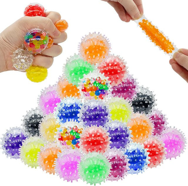 SPR Weiche Gummi-Wasserperlen-Bälle, Quetschbälle, 3,5 cm - Bild 1