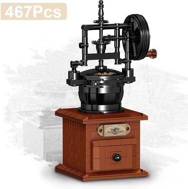 Linyi toy Konstruktionsset Diamant Kaffee Maschine - Bild 1