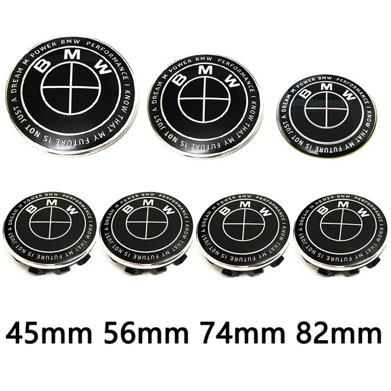 BMW Auto-Embleme in Schwarz für Motorhaube, Lenkrad und Felgenkappen für Modelle G01 G20 X3 X5 F30 E36 F20 E46 X6 M4 E60 E93 E87 - Bild 4
