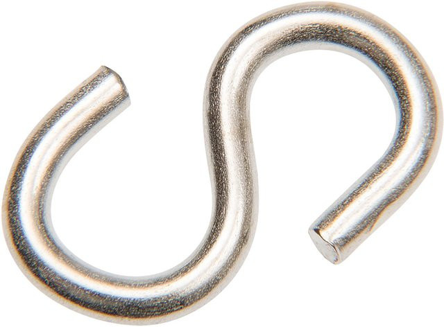 Conacord S-Haken aus Edelstahl in Silber, Durchmesser: 6 mm, Länge: 55 mm - Bild 1