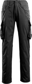 Mascot Ingolstadt Hose Schwarz mit Reflexstreifen und Cordura, Größe 90C49 - Bild 1