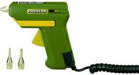 Proxxon Heißklebepistole HKP 220, 40 W, gelb/grün/bunt, für 7mm Klebesticks - Bild 1