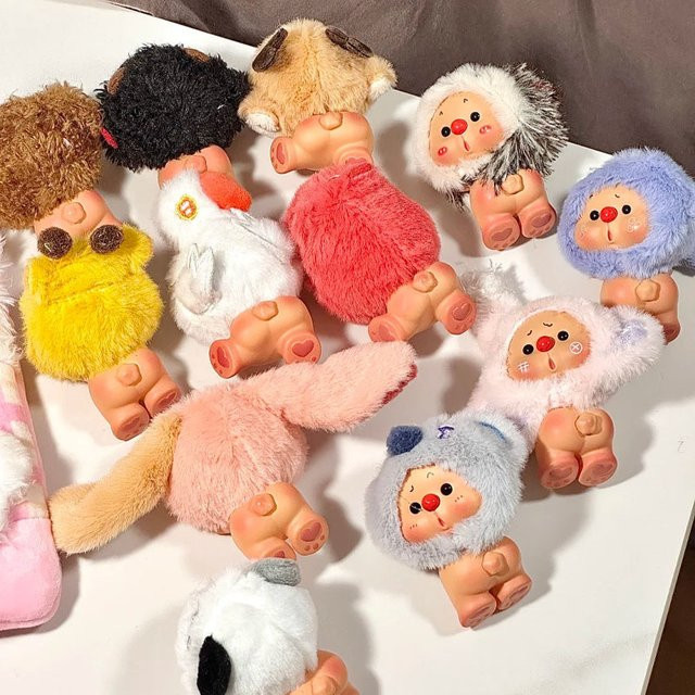 52TOYS Bär Mini Krabbeln Tier Party, Puppe, Einzelfigur - Bild 1
