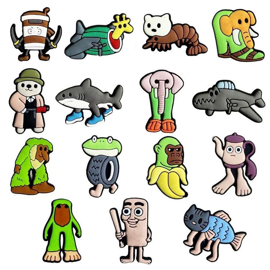 Charms für Kinder, Cartoon-Clogs, Schuhzubehör - Bild 4