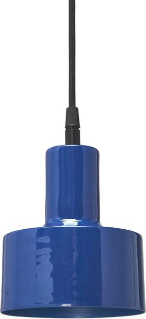 PR Home Solo Kleine Pendelleuchte aus Metall in Blau oder Schwarz mit E27 Fassung - Bild 1