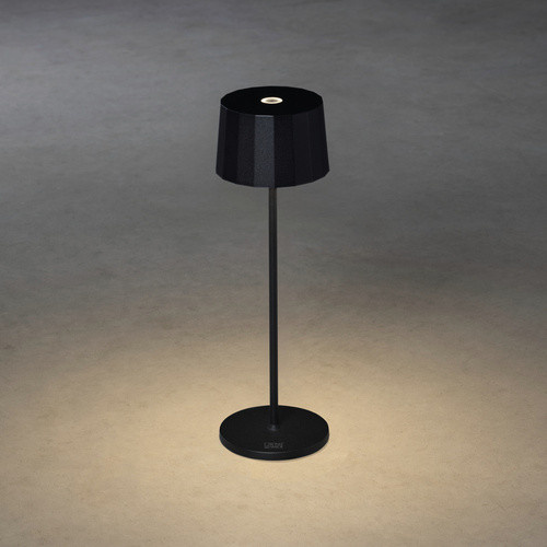 Konstsmide Positano USB-Tischleuchte LED Schwarz dimmbar Höhe: 35 cm - Bild 3