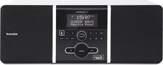TechniSat Digitradio 305 Klassik Edition DAB+ UKW Stereoradio mit Weckfunktion in Weiß - Bild 2