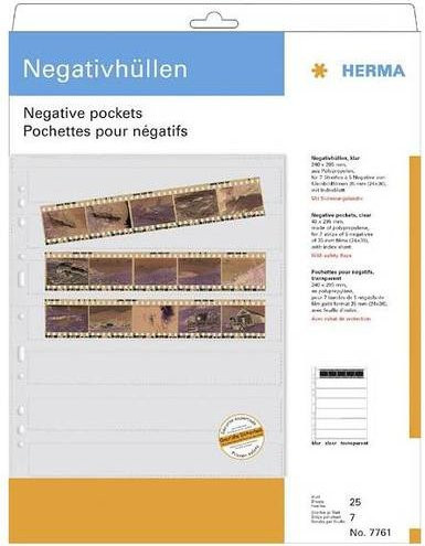 Herma Fotohüllen transparent aus Kunststoff - Bild 1