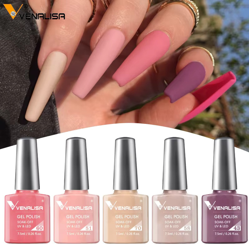 VENALISA Nagelgel, semi-permanenter Lack, Matt, 7,5 ml - Bild 4