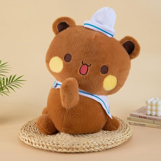 Yiran toy Yier & Bubu Matrosen Plüschtier, Bären-Paar, 50cm und 35cm - Bild 1