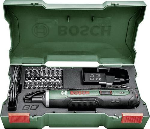 Bosch PushDrive Akku-Schrauber 3,6V mit 1,5Ah Li-Ion Akku in Grün - Bild 1