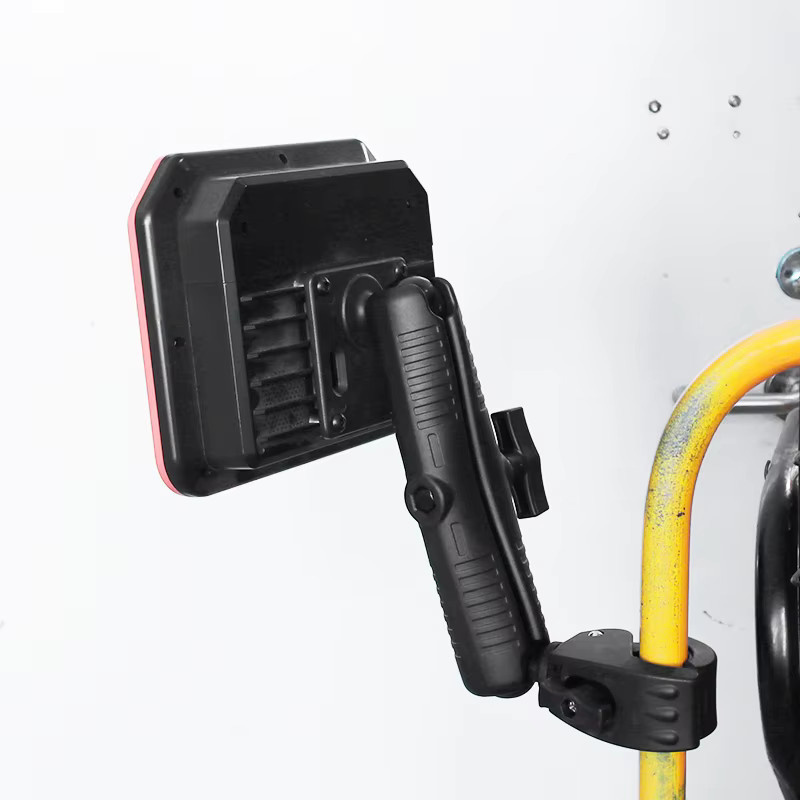 VINmounts Doppel-Sockelarm aus Aluminium in Schwarz, 9,1 Zoll lang, kompatibel mit 1,5 Zoll/C-Größe und 38mm Kugelzubehör sowie RAM Mount - Bild 1
