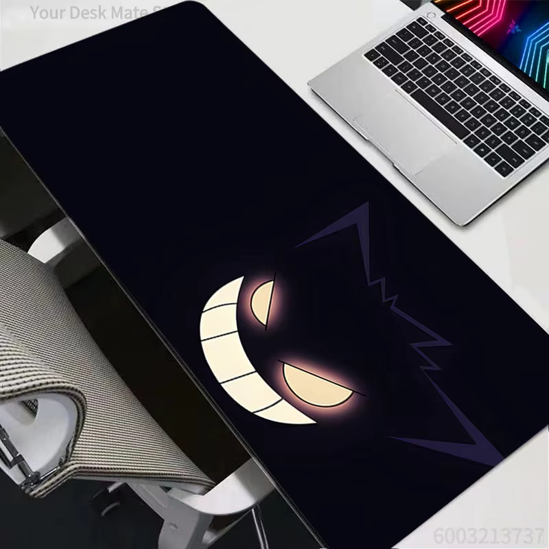 Varmilo XXL Gaming-Mauspad im Japanischen Anime-Design für PC und Laptop, Schwarz - Bild 2